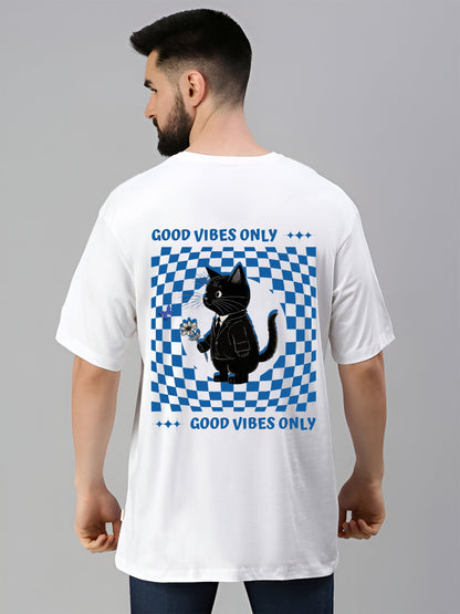 Allen Krewl White Oversized T-Shirt